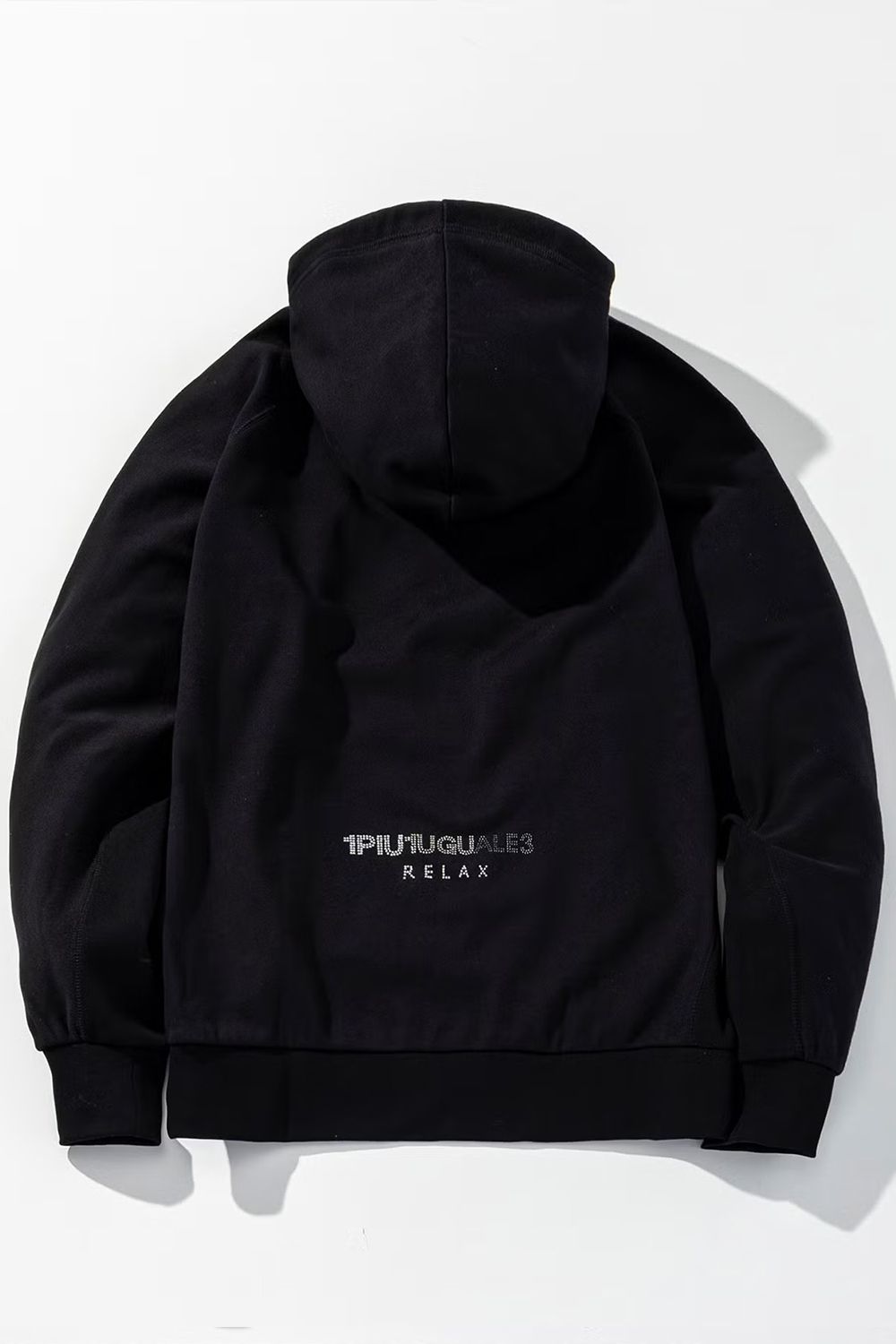 【26AW】 MICKEY SILHOUETTE GRADATION LINESTONE HOODIE / ミッキー シルエット グラデーション ラインストーン フーディー (ブラック) (8月上旬入荷予定)