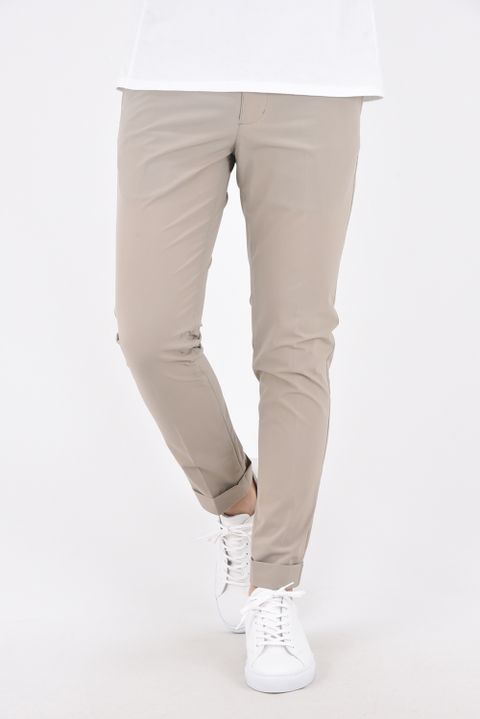RIB SLACKS / 定番 リブスラックスパンツ ベージュ