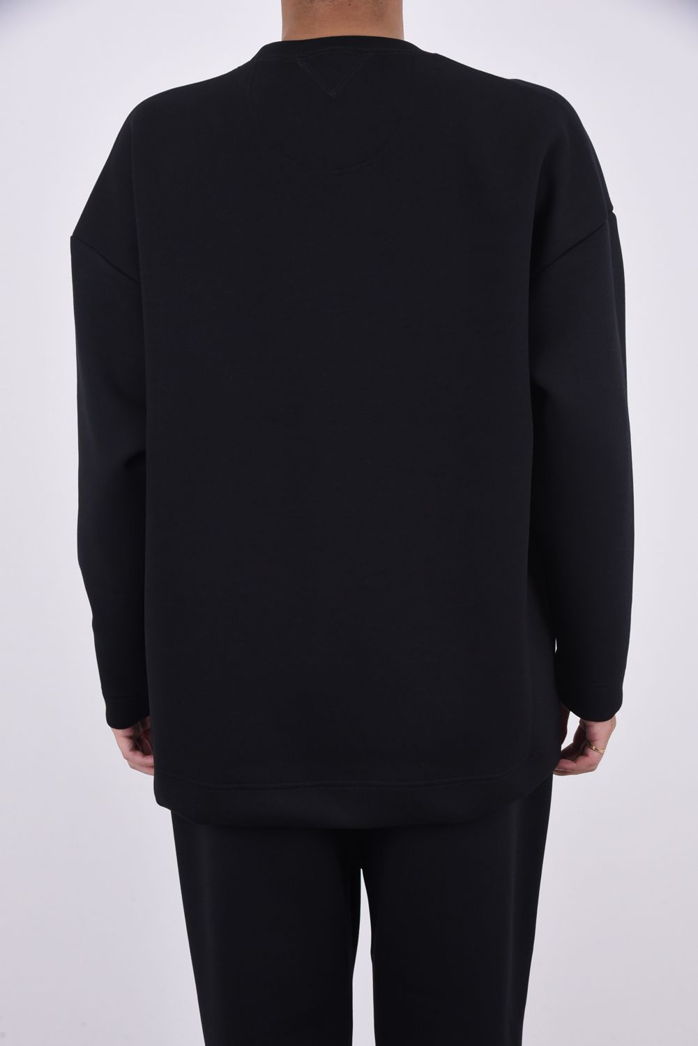 【WM  /  F.C.Real Bristol】 SWEAT PULLOVER / ブリストル ダンボールスウェット プルオーバー ブラック