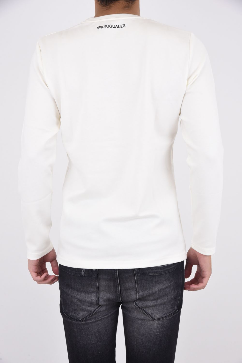 L/S CREW / ロングスリーブ ウォーム クルーネック ホワイト