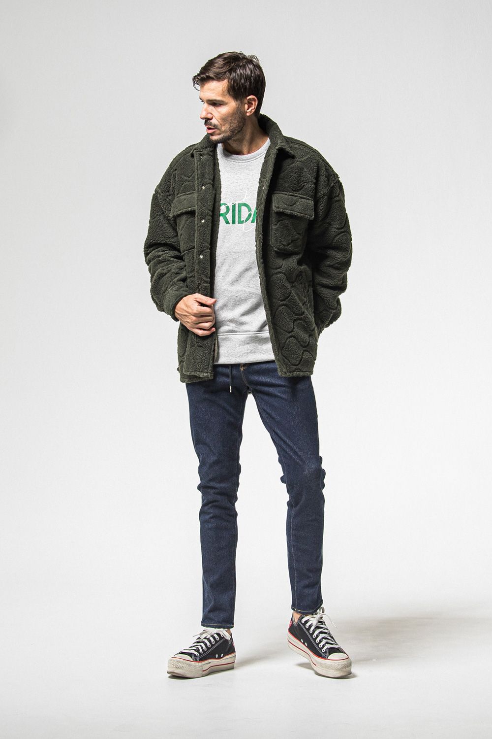 CPO  BOA SHIRTS JK  / ボア シャツ ジャケット (カーキ) (11月上旬入荷予定) ※オーダー締切：9月1日(月)18:00