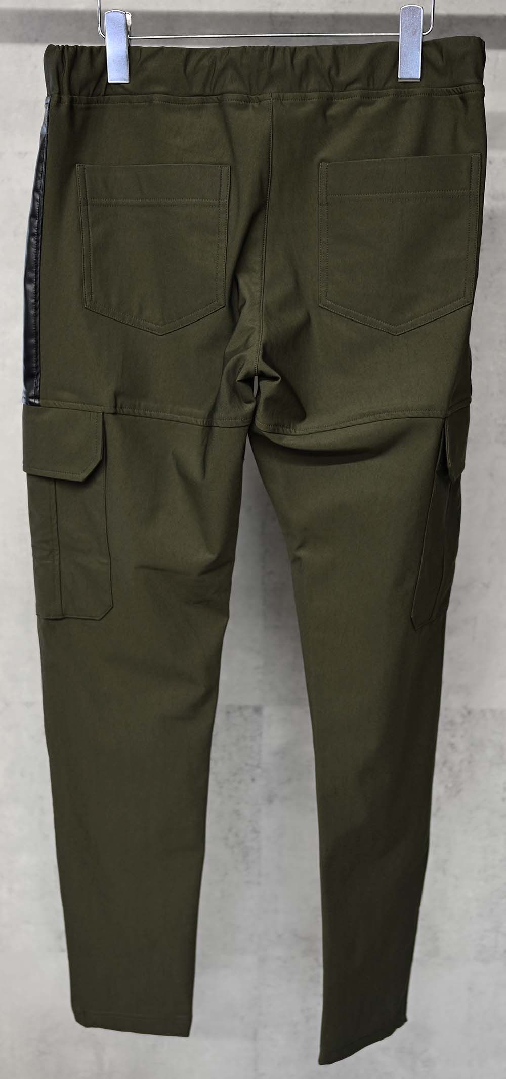 DARRELL HEAT CARGO PT / 【定番商品】 裏ボアフリース ナイロンストレッチ カーゴパンツ カーキ
