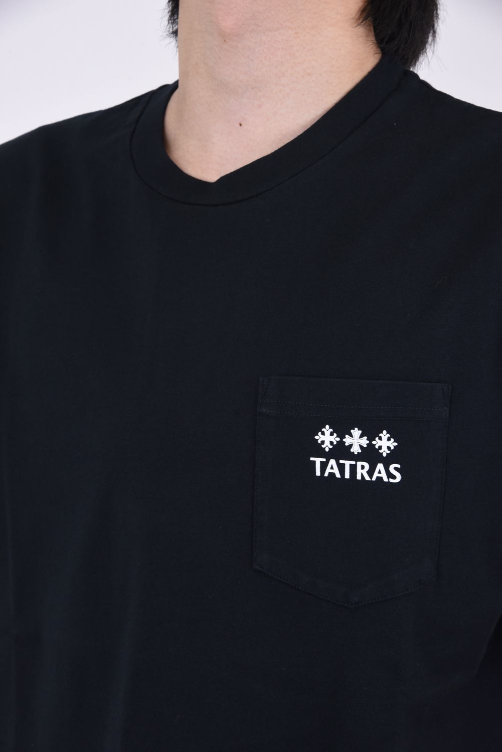 TATRAS - OCEANO / ロゴプリント 半袖Tシャツ ブラック | gossip