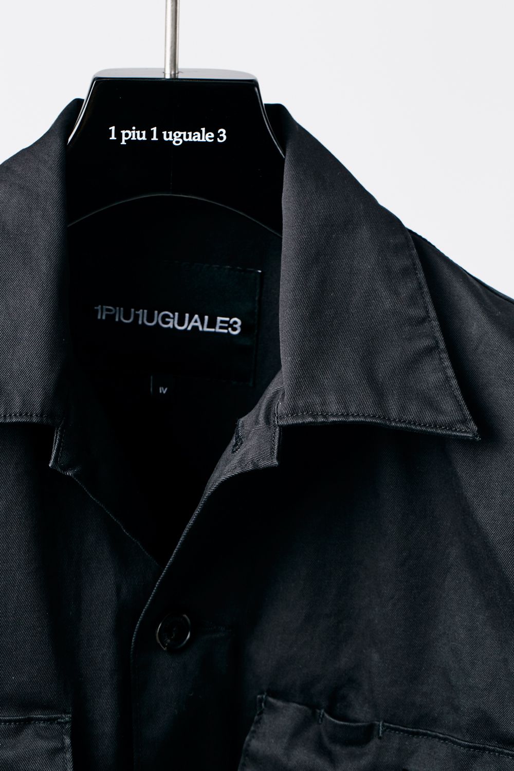 【BLACK MILITARY Vol.11】 UTILITY S/S SHIRTS-BLACK (8月末頃入荷予定 )※オーダー締切7/28(水)11:59迄
