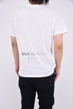 RHINESTONE T-SHIRT / ラインストーン バックロゴ Tシャツ (ホワイト)