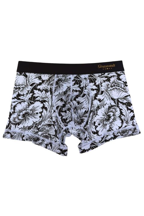 【待望のサイズ.XL入荷】  FLOWER Short Boxer - ブラック / サックス