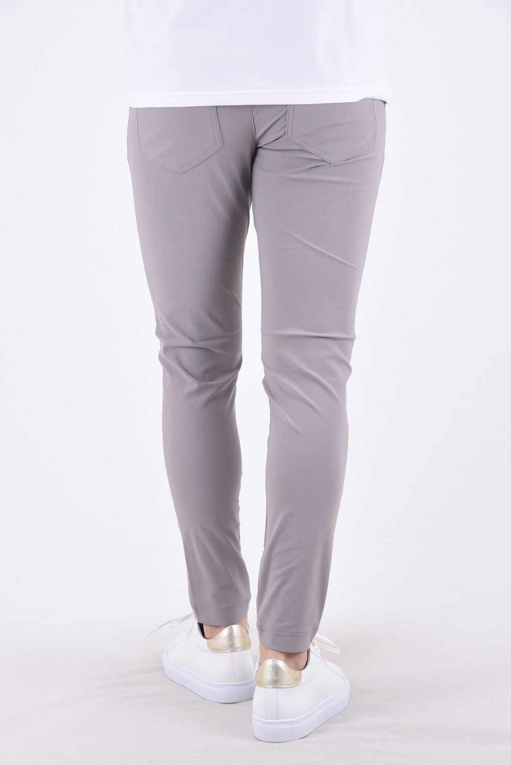CHRIS EASY PANTS / 【定番】 高機能ナイロン マイクロファイバー スラックス イージーパンツ ナイロングレー