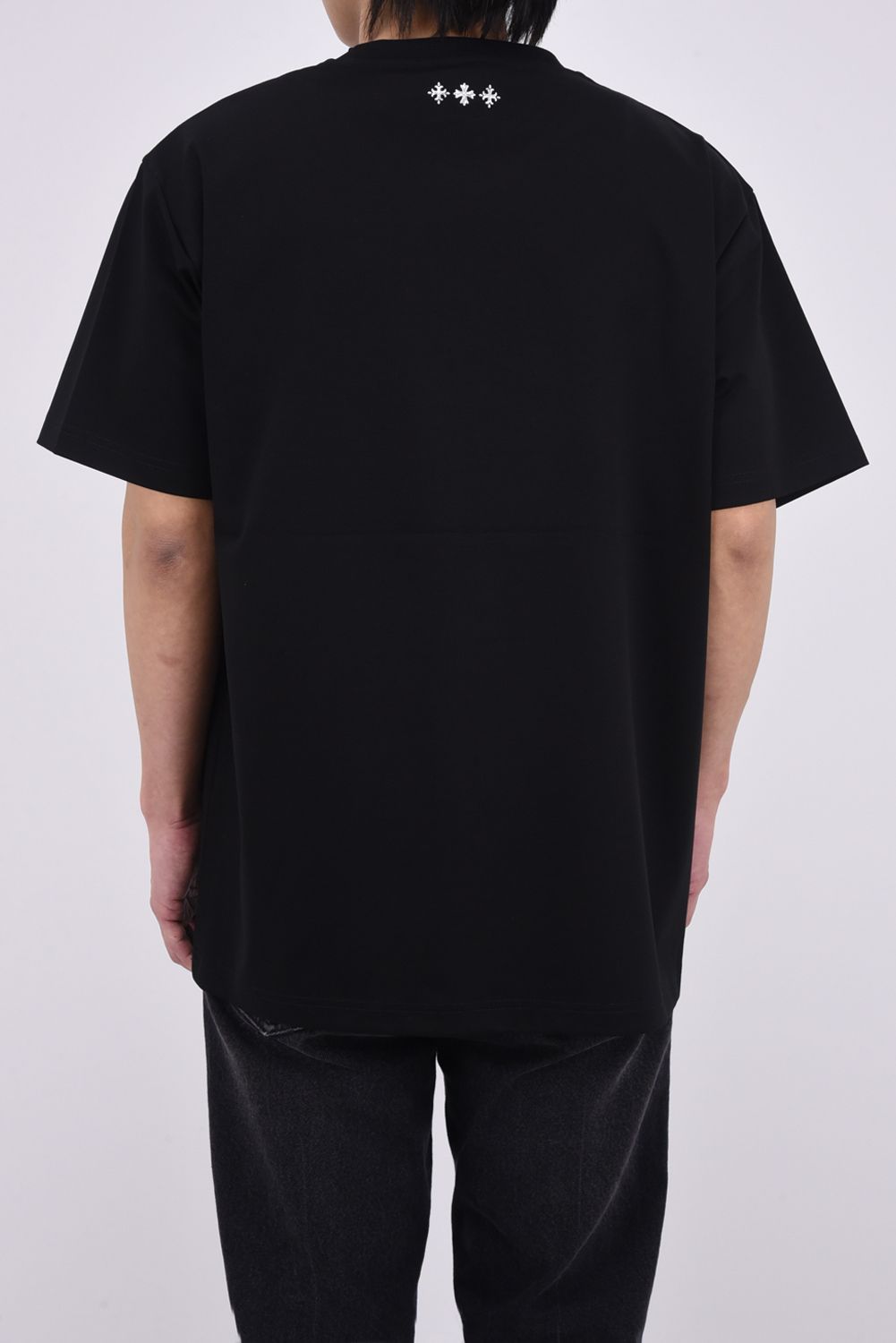 SELO (セロ) / ブランドロゴ クルーネック 半袖 Tシャツ ブラック