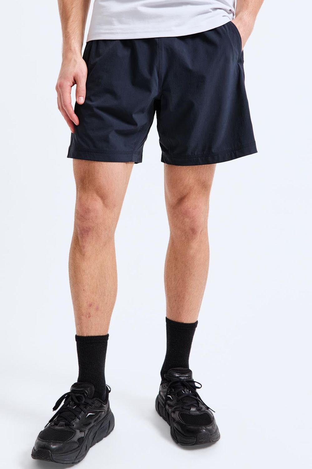 【国内正規品】 4-WAY STRETCH NYLON TRAINING SHORT 7" / 4WAYストレッチナイロン トレーニングショーツ ネイビー
