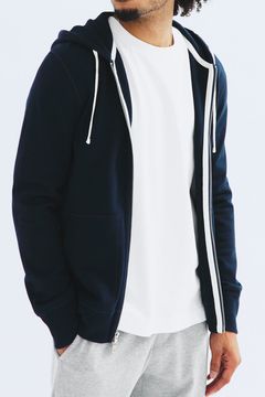 【国内正規品】 MIDWEIGHT TERRY FULL ZIP HOODIE / ミッドウェイトテリー フルジップパーカー ネイビー