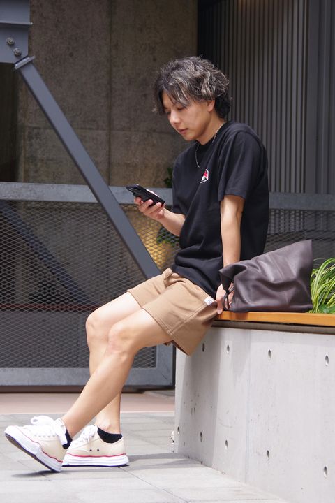 【REIGNING CHAMP × NANGA】 女性支持NO.1ショーツの新色を使ったコーデ