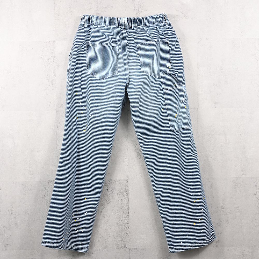 WK  PT / ワンタック ワークパンツ (ヒッコリー) (8月中旬入荷予定) ※オーダー締切:5月23日(土)17時