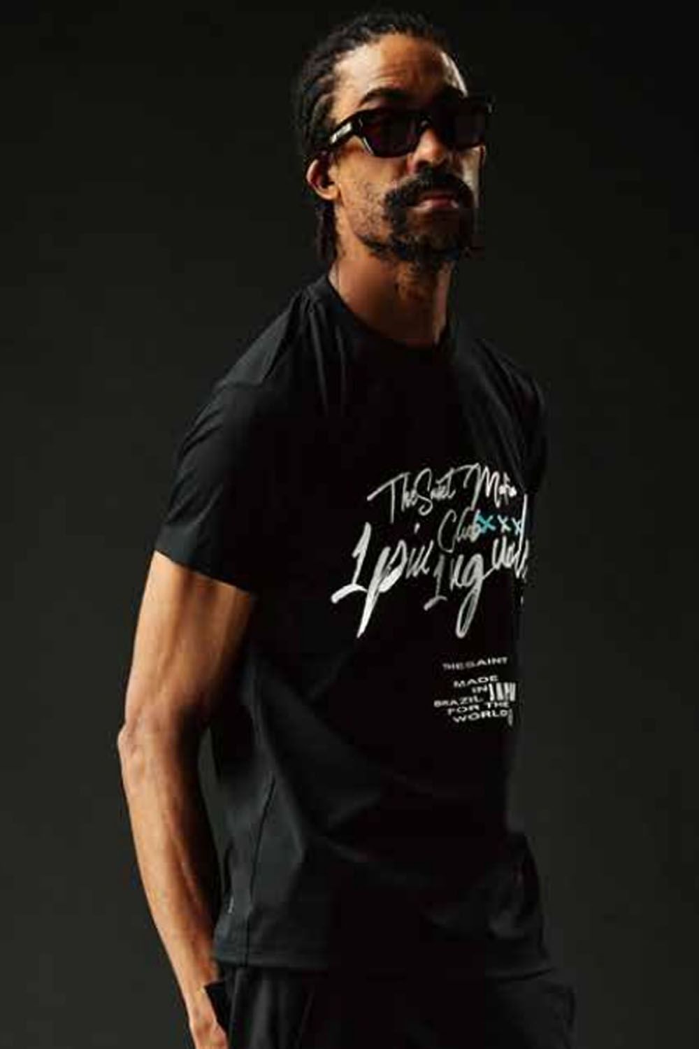【113SPORT VOL.12 / 24AW】 113SPORT×THESAINT COMFORTABLE CREW S/S / 113ロゴ  クルー Tシャツ ブラック