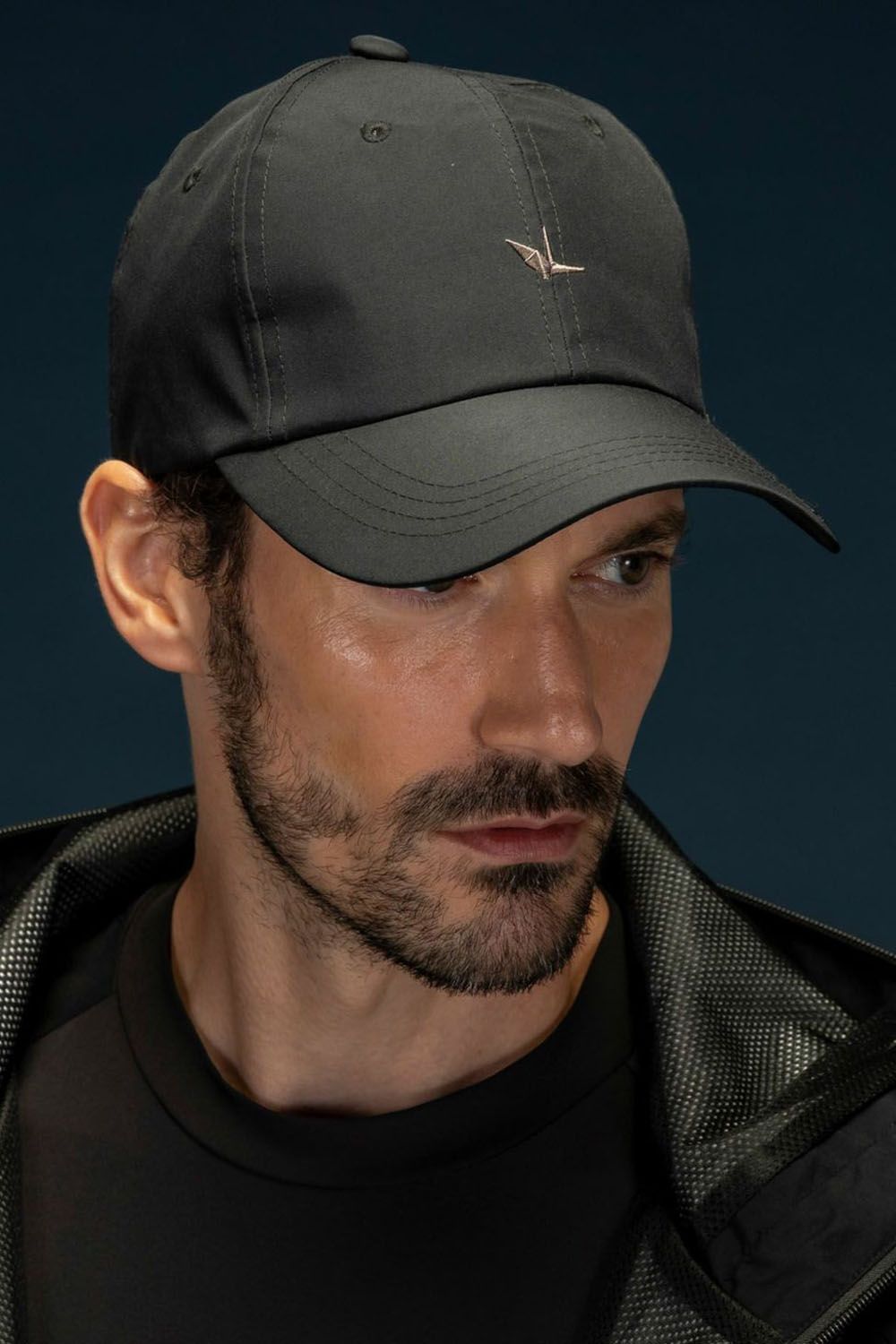 GORE-TEX GTX LOGO CAP / 刺繍ロゴ キャップ (ブラック)