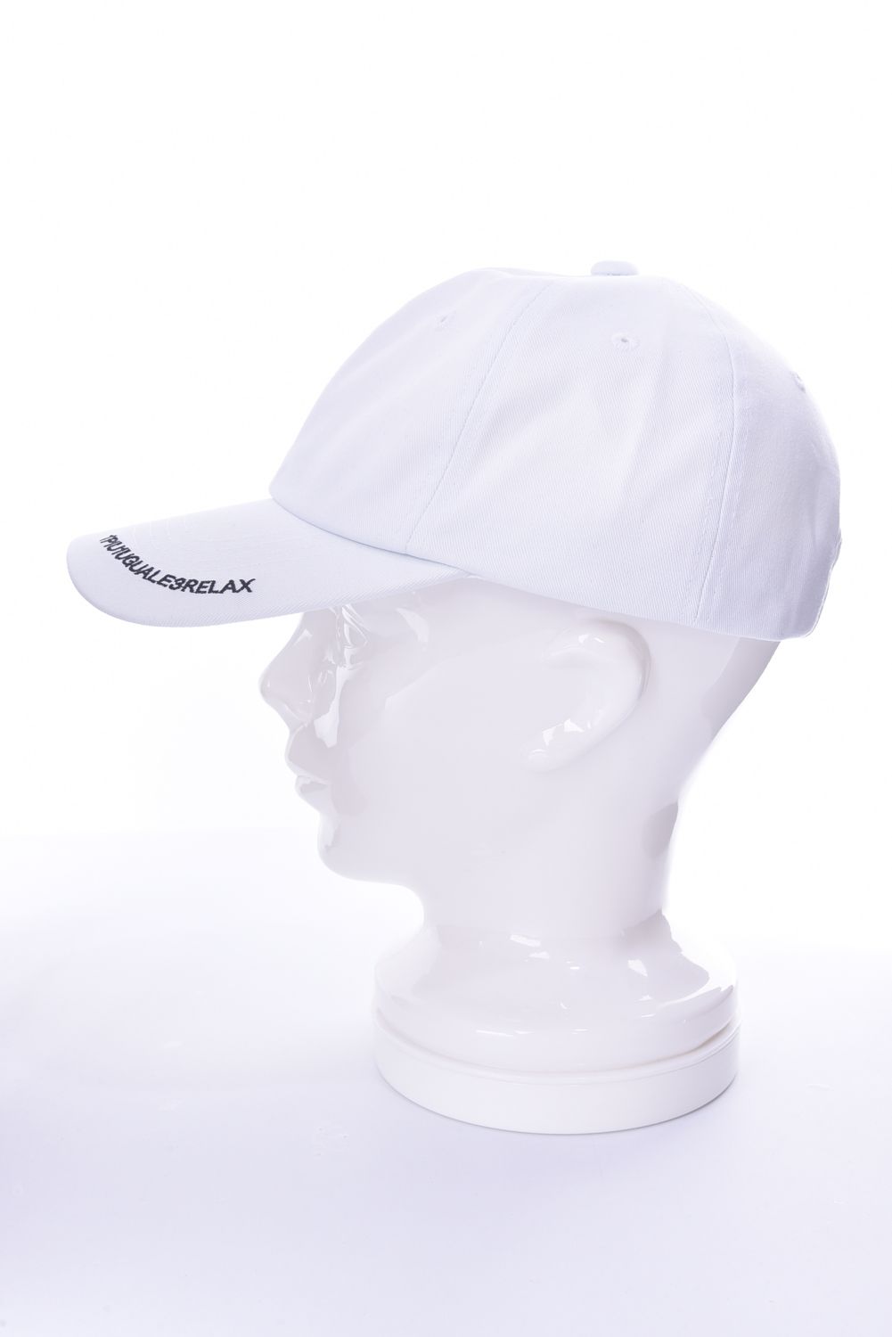 BRIM  LOGO CAP / ブリムロゴ キャップ ホワイト