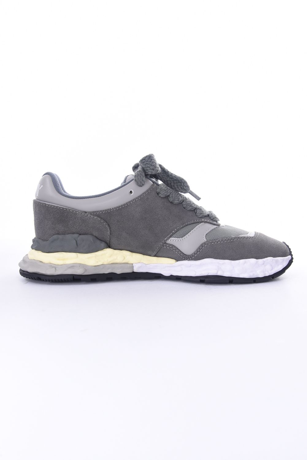 "GEORGE" OG Sole Leather Low-top Sneaker / オリジナルソール レザーローカットスニーカー グレー