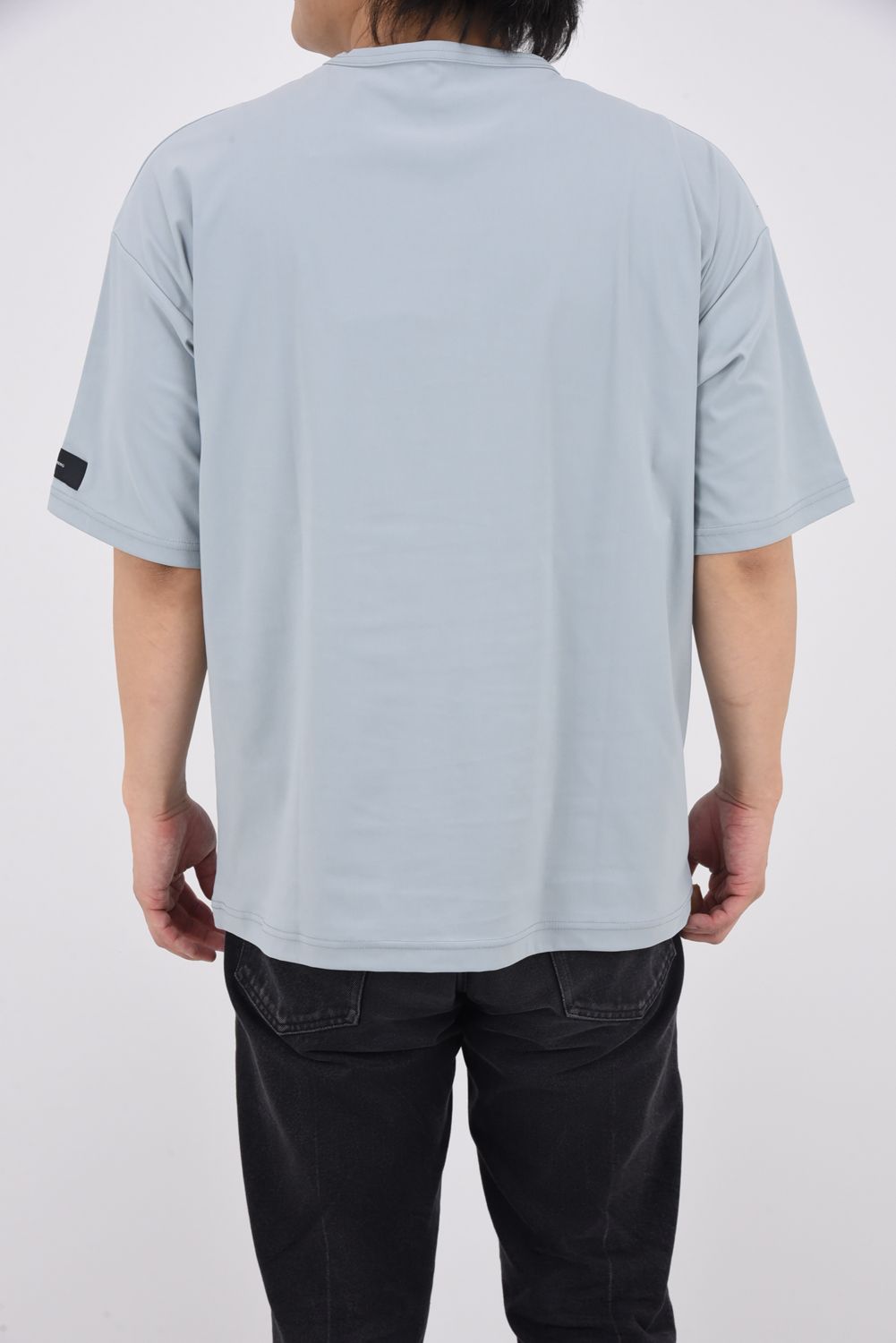 NYLON OVER  TEE / ナイロン オーバーTシャツ アクア