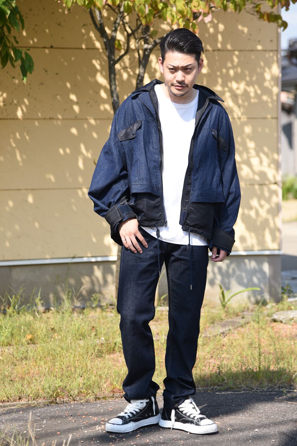 White Mountaineering - WM × LMC DOUBLE ZIP BLOUSON / レイヤード風