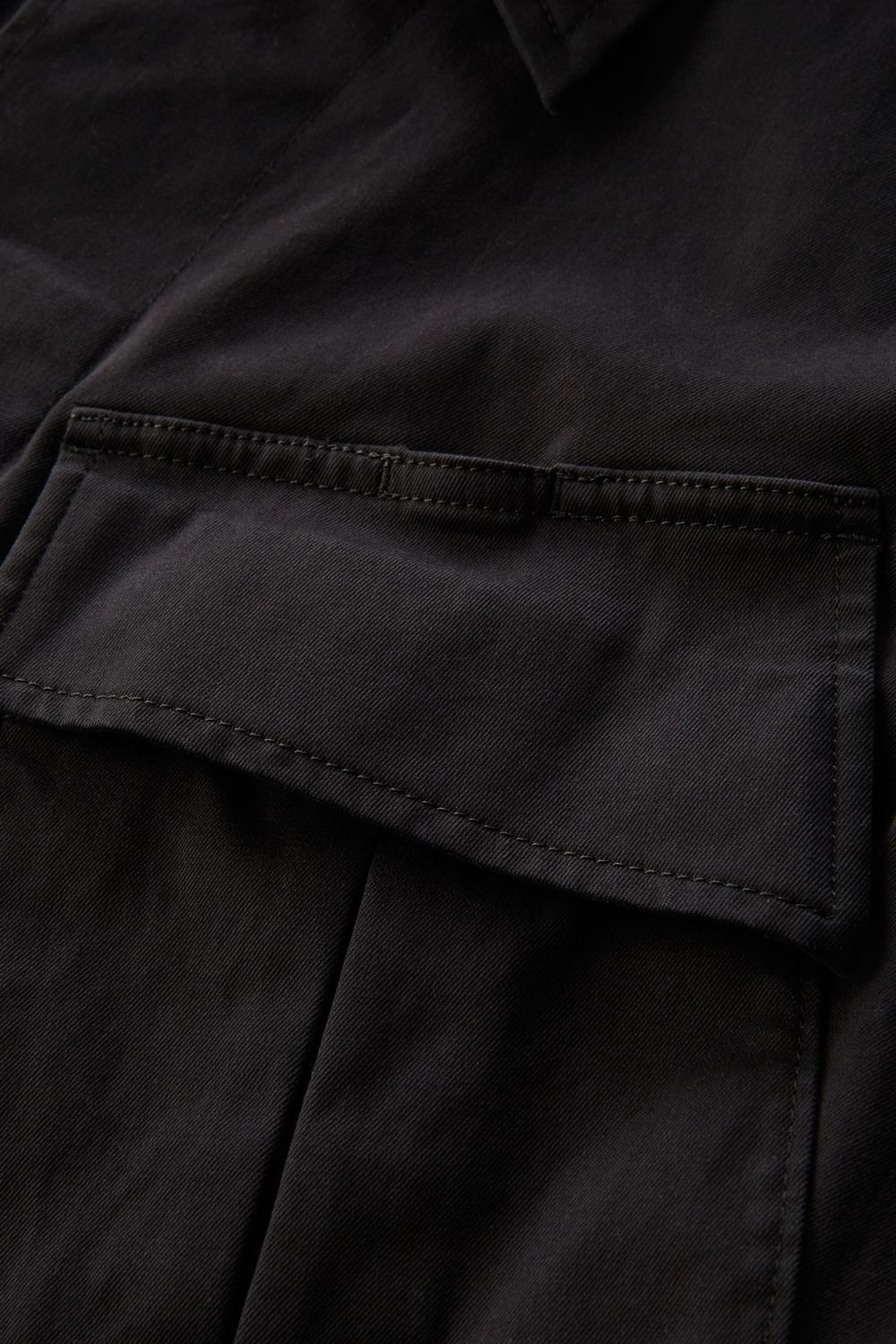 【BLACK MILITARY Vol.7】 JUNGLE FATIGUE S/S SHIRT -BLACK- (9月頃入荷予定 )※オーダー締切8/6(金)11:59迄