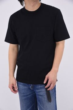 【国内正規品】【STANDARD FIT】 MIDWEIGHT JERSEY POCKET T-SHIRT / ミッドウェイト ジャージ スタンダード ポケット 半袖Tシャツ ブラック