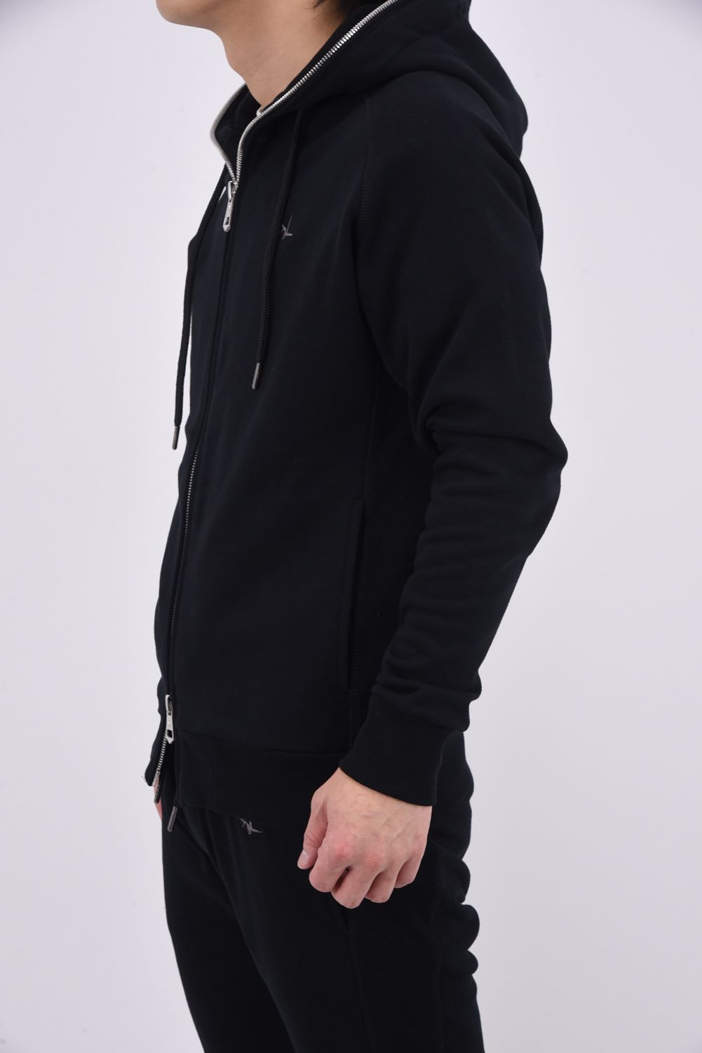 【26SS】 LUXURIOUS ZIP HOODIE / ジップパーカー (ブラック)