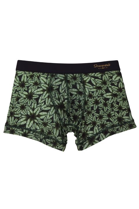 PEACEFUL Short Boxer - リーフグリーン