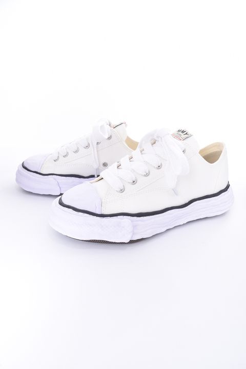 "PETERSON23" OG sole canvas Low-top Sneaker / ダックテイラー キャンバス ローカット ホワイト