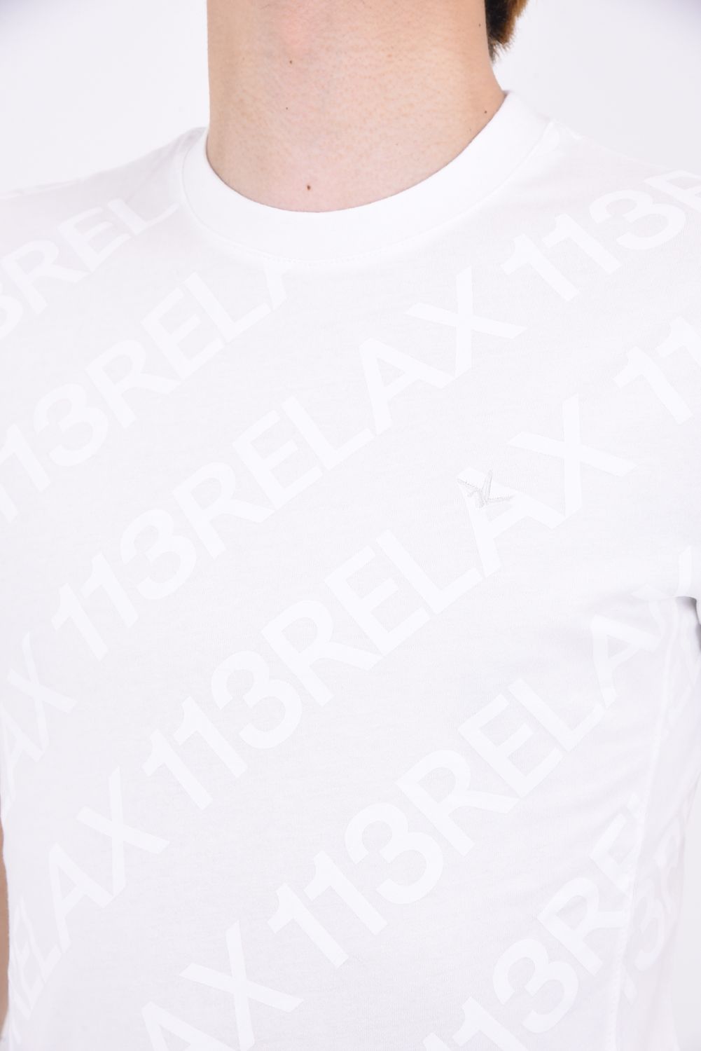 DIAGONAL LOGO T-SHIRTS / ダイアゴナルロゴ 半袖Tシャツ ホワイト