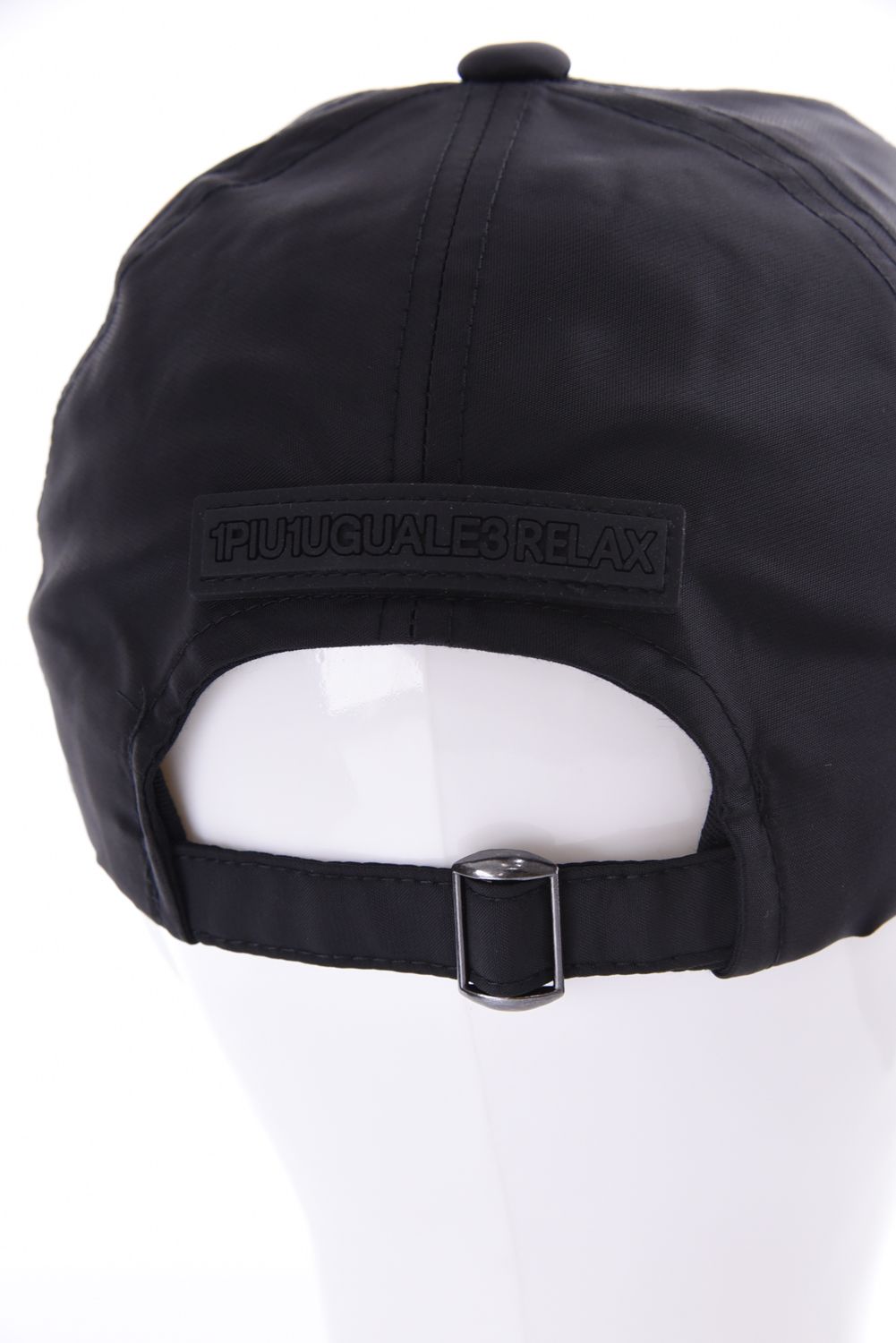【26AW】 METAL PATCH NYLON CAP / メタルパッチ ナイロン キャップ (ブラック)