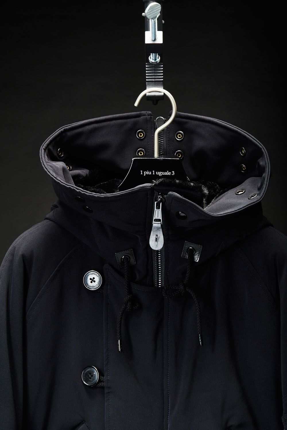 【BLACK MILITARY Vol.23】 STRETCH MAT DOUBLE CLOTH / BLACK (12月頃入荷予定) ※オーダー締切 8/22 (木)11:59迄