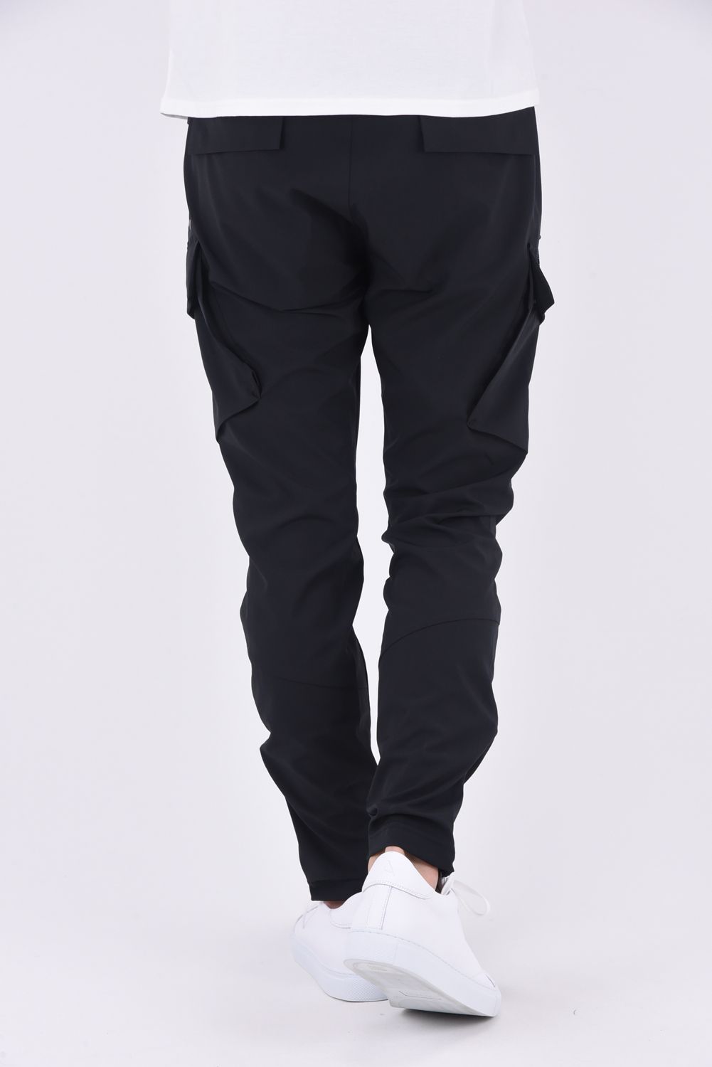 LIGHT CARGO PANTS / ロング丈 ライトカーゴパンツ ブラック