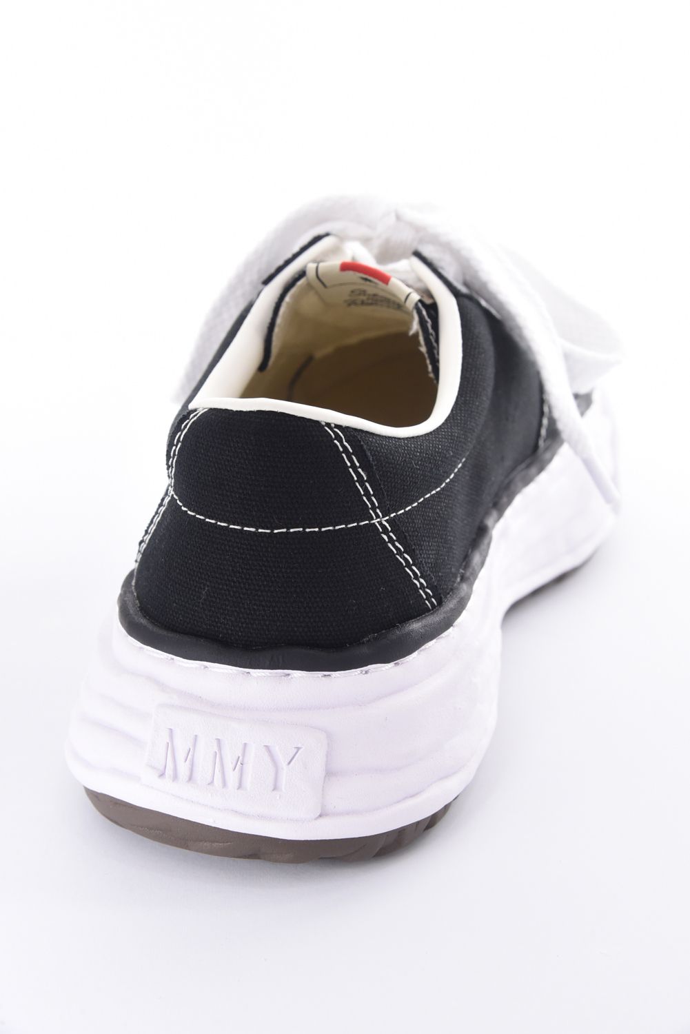 "ERIC" OG Sole Mix Material Low-top Sneaker / オリジナルソール スエード キャンバス ローカット スニーカー (ブラック)