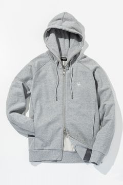 【26SS】 LUXURIOUS ZIP HOODIE / ジップパーカー (グレー) (2月上旬入荷予定)