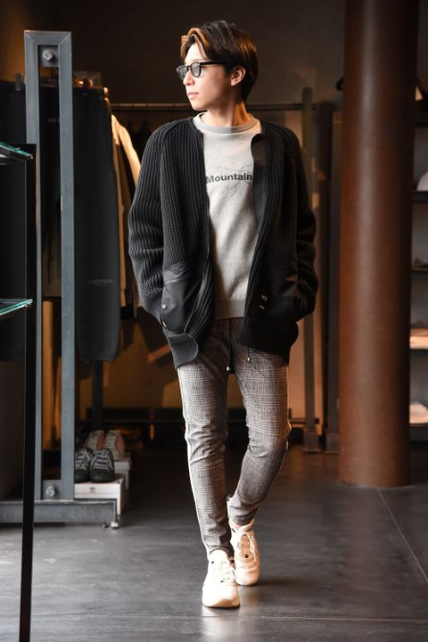 【RESOUND CLOTHING】新グレンチェックラインパンツを使用したスタイル