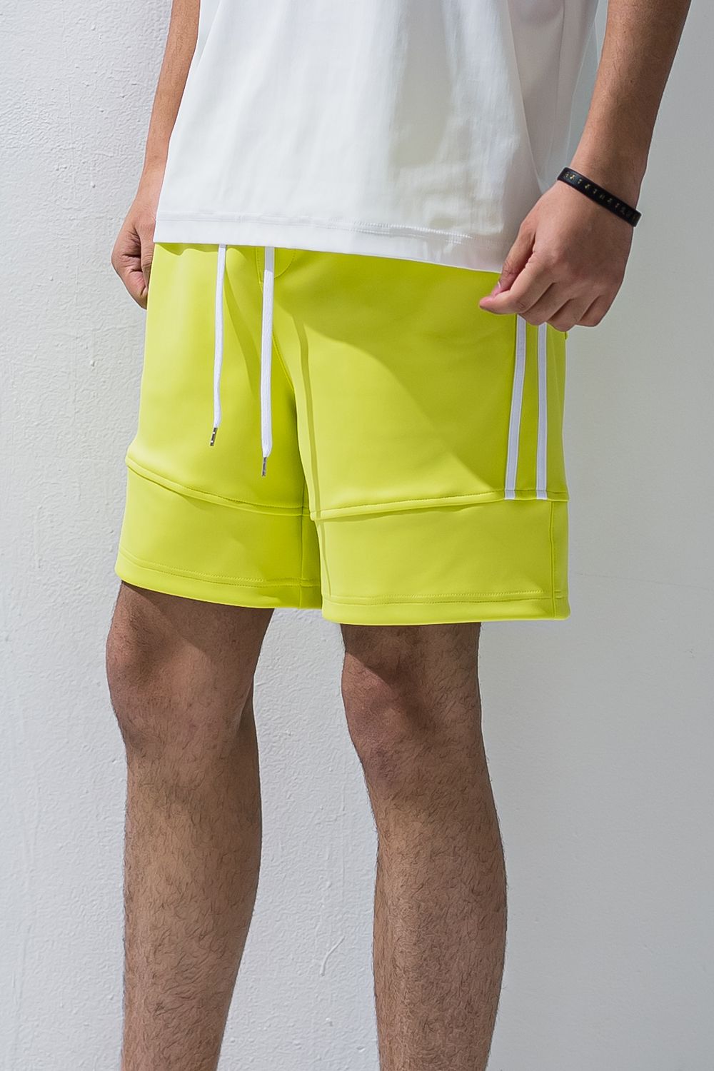 RESOUND CLOTHING - TYLER LINE SHORTS / ハイブリット 立体ライン