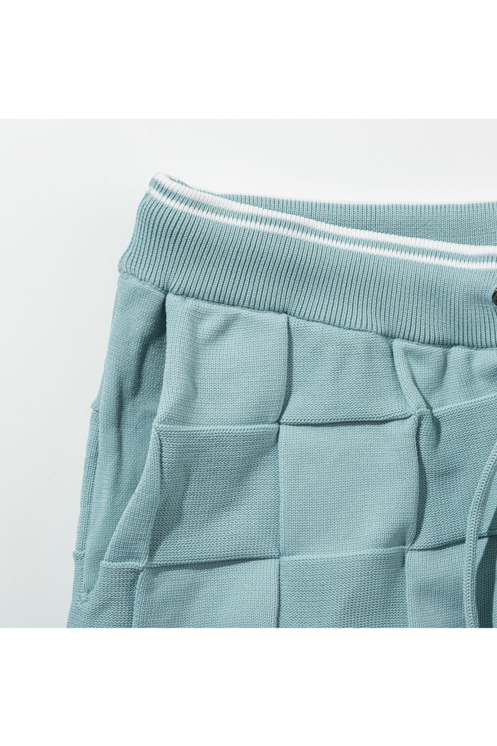 【26SS】 INTRECCIATO SHORTS / イントレチャート ショートパンツ (サックス) (2月上旬入荷予定)