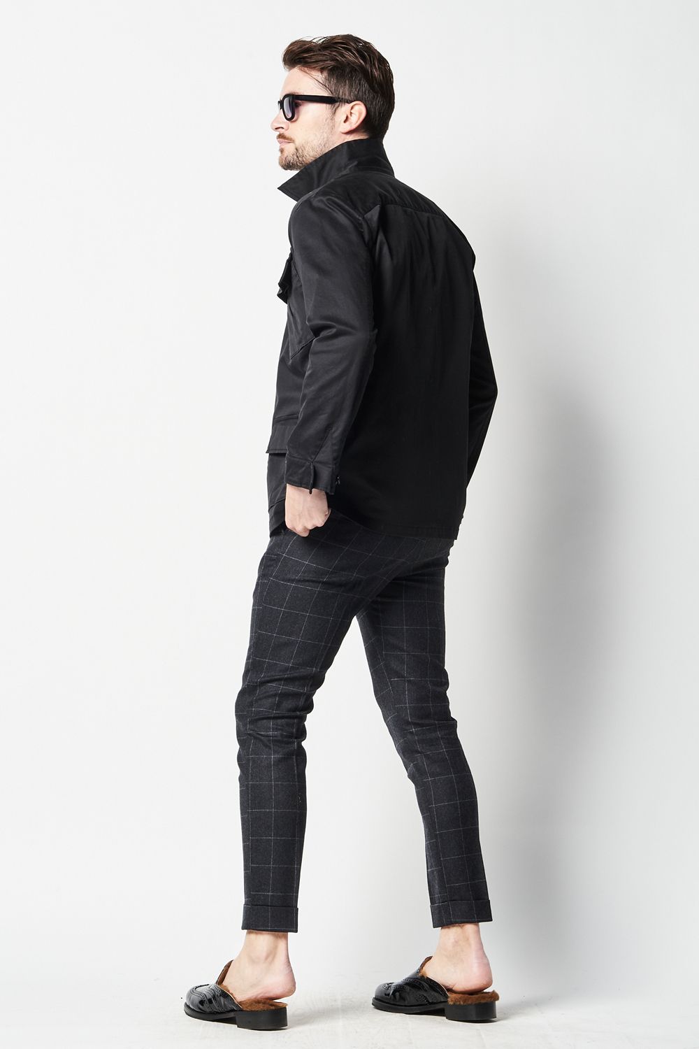 【BLACK MILITARY Vol.7】 JUNGLE FATIGUE L/S SHIRT JACKET -BLACK- (10月頃入荷予定 )※オーダー締切8/6(金)11:59迄