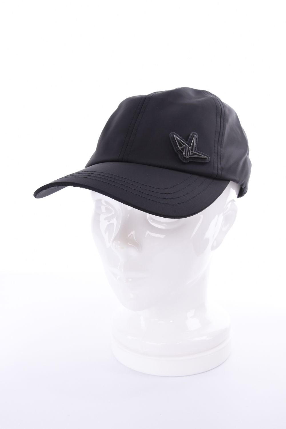 【26AW】 METAL PATCH NYLON CAP / メタルパッチ ナイロン キャップ (ブラック)