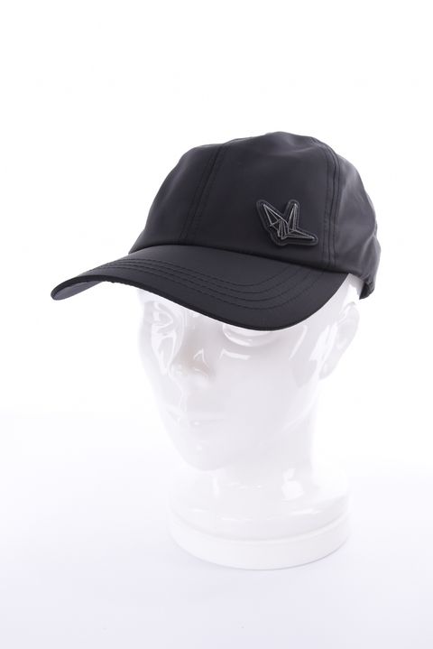 【26AW】 METAL PATCH NYLON CAP / メタルパッチ ナイロン キャップ (ブラック)