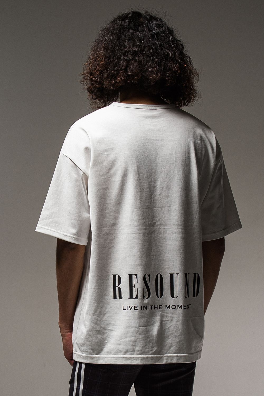 RESOUND CLOTHING - BACK ROGO LOOSE TEE / バックロゴ オーバーサイズ