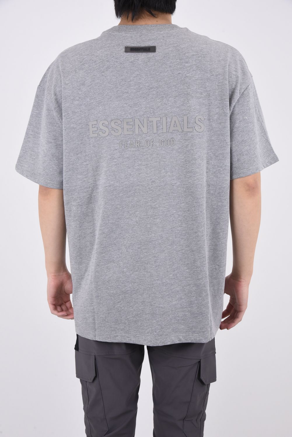 Mサイズ ダークオートミール ESSENTIALS リラックスパーカー - パーカー