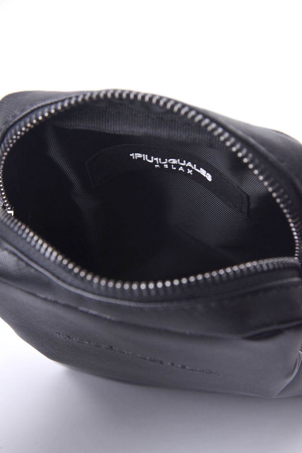 MINI SHOULDER POUCH / サフィアーノエコレザー ミニショルダーポーチ (ブラック)