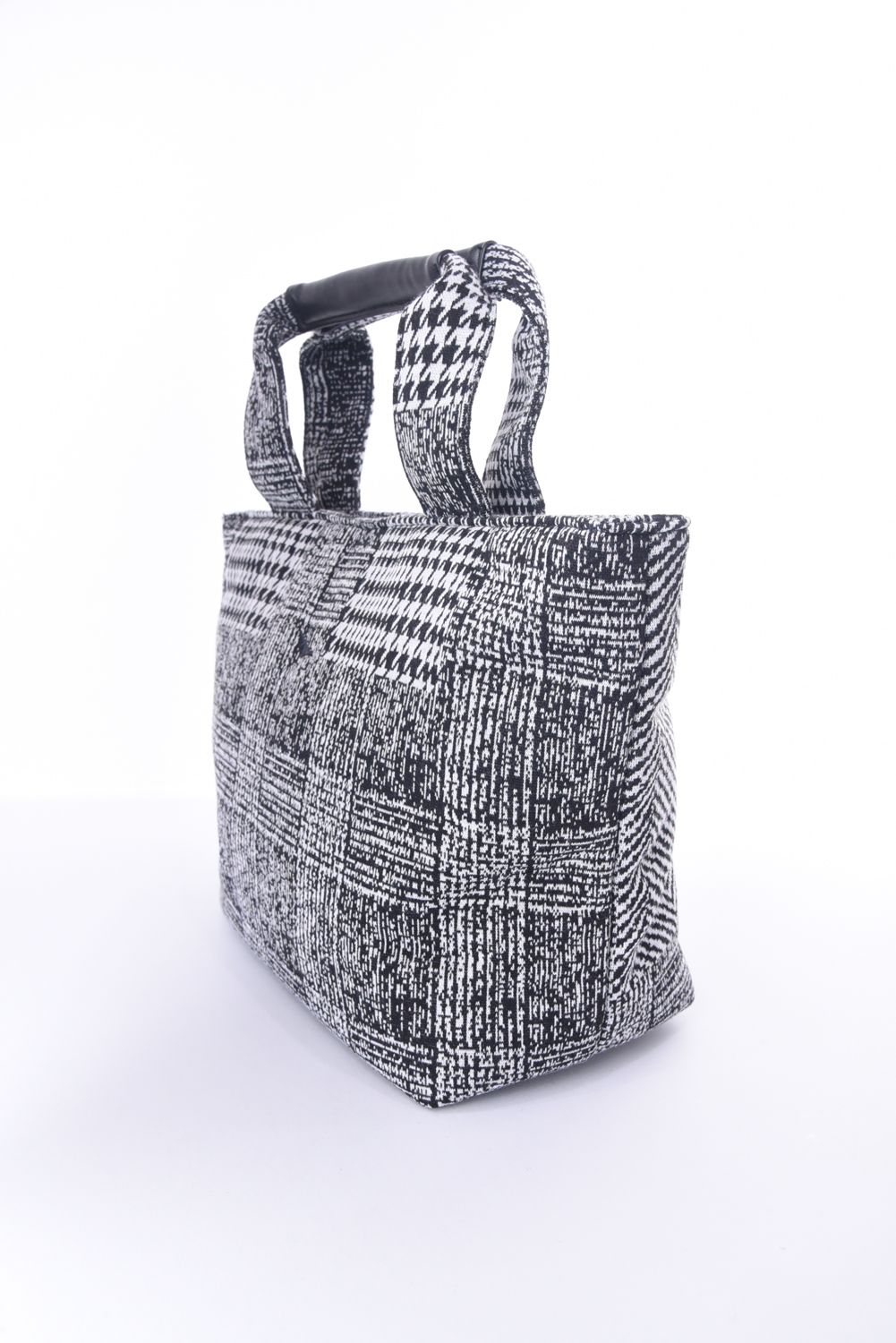 HOUNDSTOOTH LUNCH BAG / ハウンドトゥース ランチバッグ (ブラック)