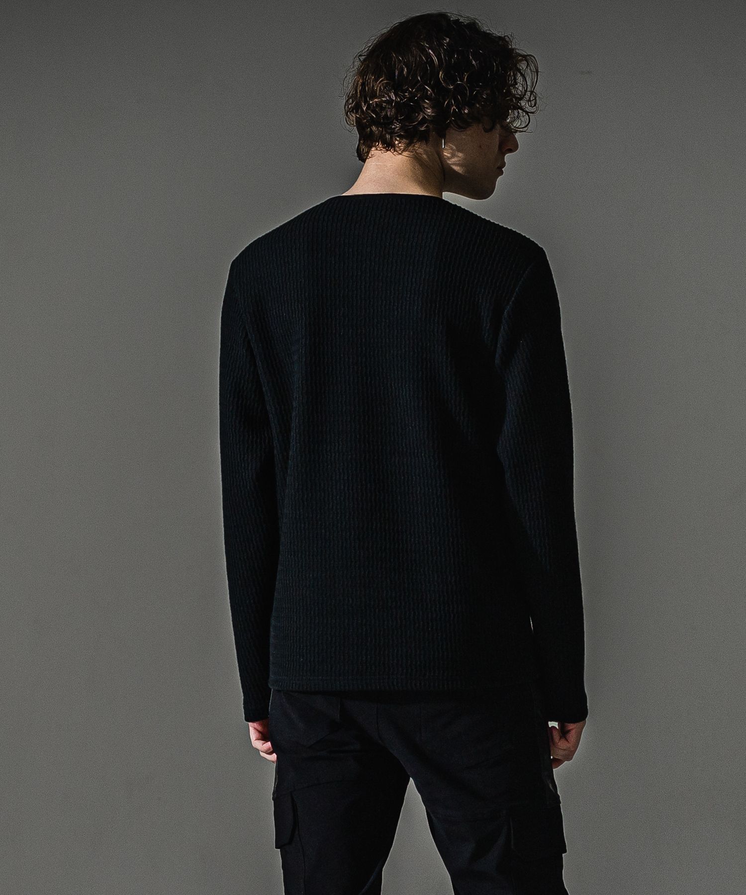 KNT HENRY / ニットヘンリー (ブラック) (9月上旬入荷予定) ※オーダー締切:5月23日(土)17時