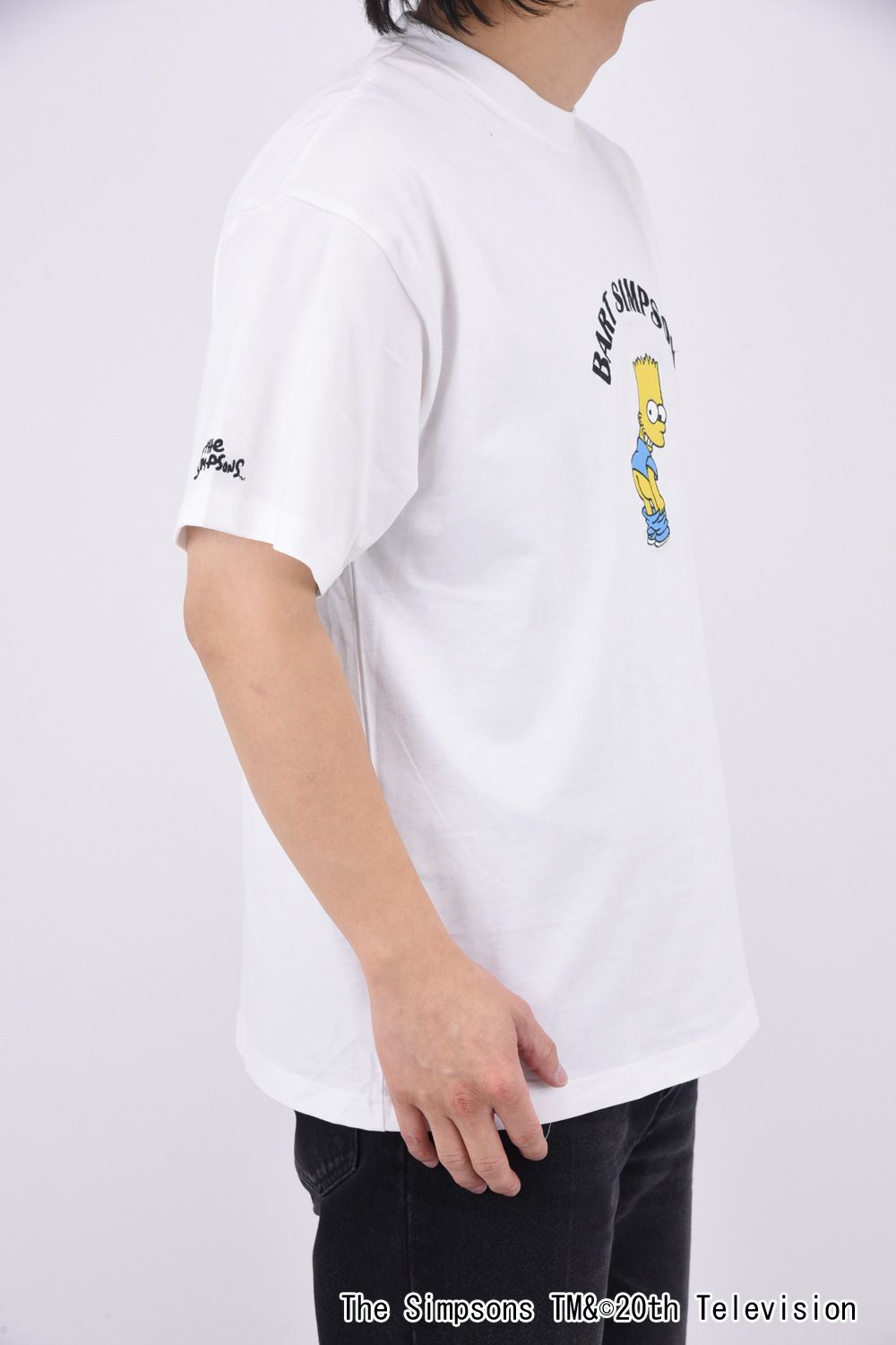 BART SIMPSON T-SHIRT / シンプソンズプリント Tシャツ ホワイト