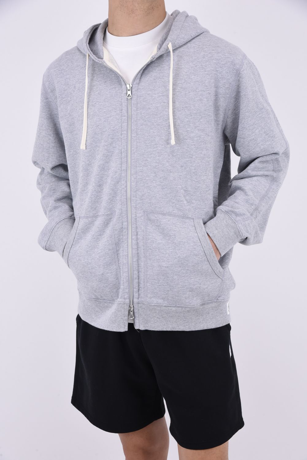 【REIGNING CHAMP】ミッドウェイト テリー ライン フーディ― Midweight Terry Slim Zip Hoodie | Reigning Champ | Reigning
