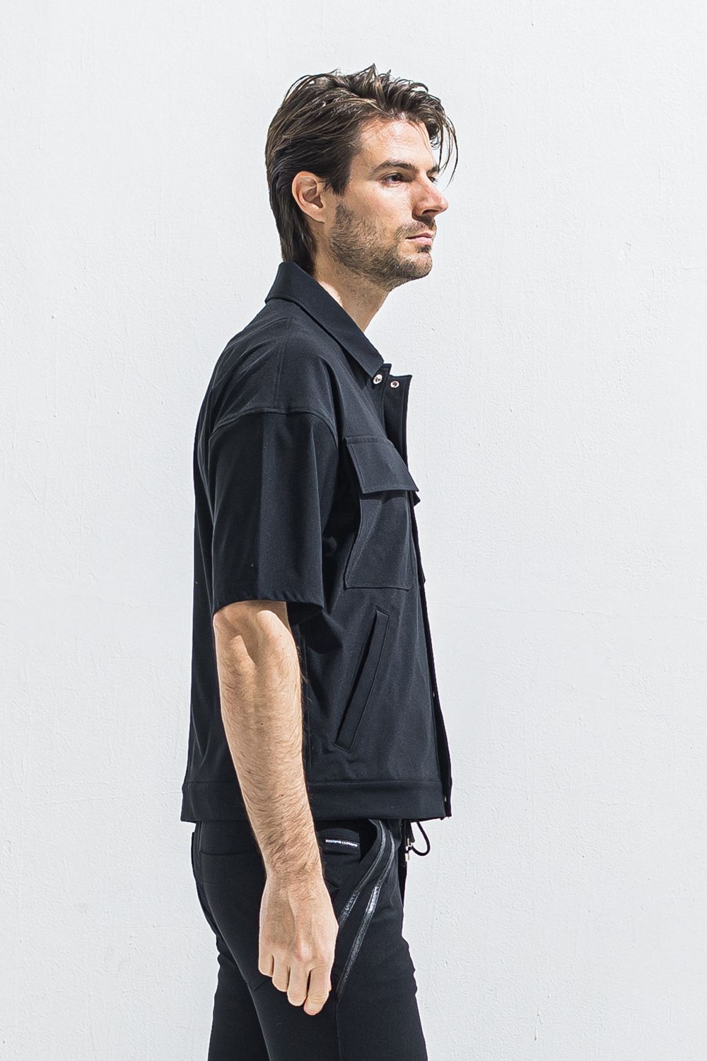 CPO HALE SHIRTS JK / ハーフスリーブ シャツジャケット （ブラック） (5月上旬入荷予定) ※オーダー締切:2月15日(日)18時