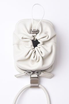 EXCHANGE-SHOULDER-PURSE-SET / ストラップ付き MagSafe対応 ショルダーコンポジションパース(マシュマロ)