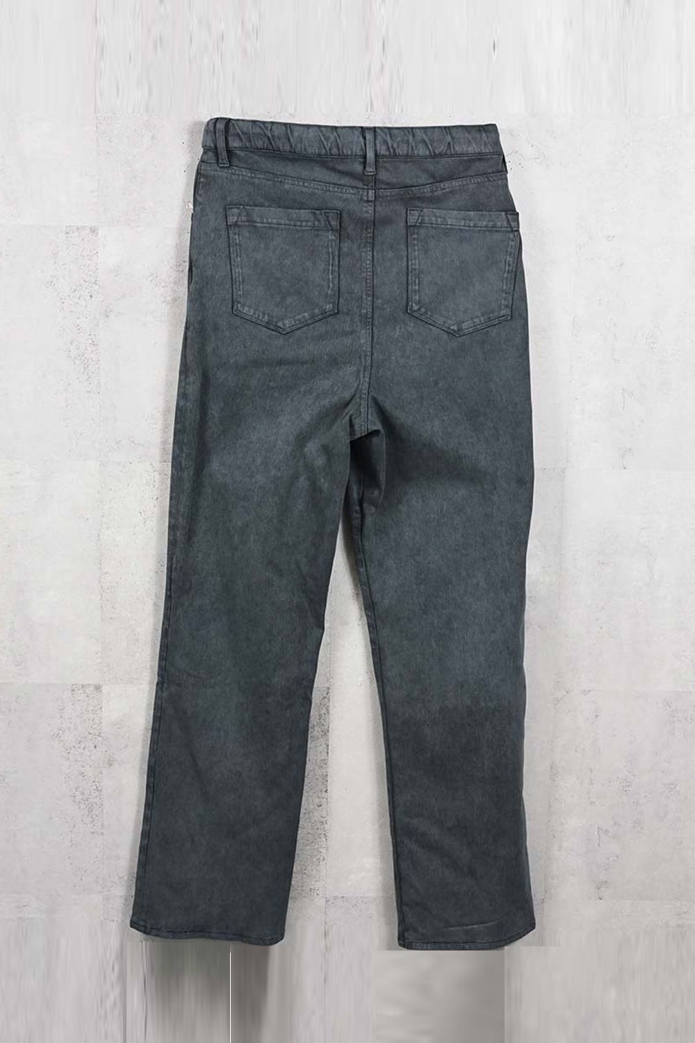 KING DENIM JERSEY / 新定番 バギーシルエット デニムジャージーンズ (Pブラック) (12月中旬入荷予定) ※オーダー締切：9月1日(月)18:00