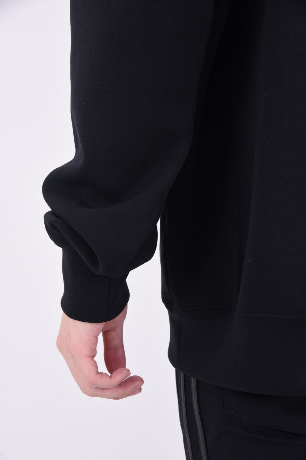 L/S CREW / ロゴプリント ロングスリーブ クルーネック ブラック